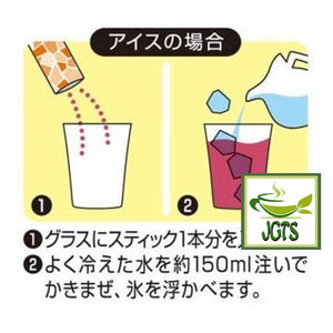 Nittoh Blissful Black Tea Cherry - How to brew sakura tea iced