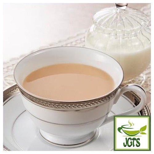 Nittoh Royal Milk Tea Decaf - Milk tea brewed in cup