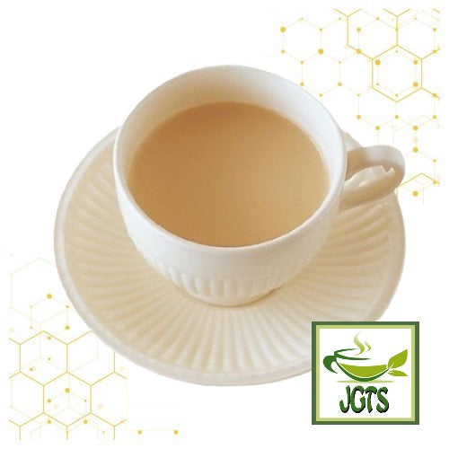 Nittoh Royal Milk Tea Honey  - Brewed Milk tea in cup