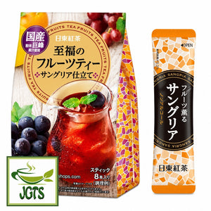(Nittoh) - Blissful Fruit Tea Sangria - One package contains 8 sticks