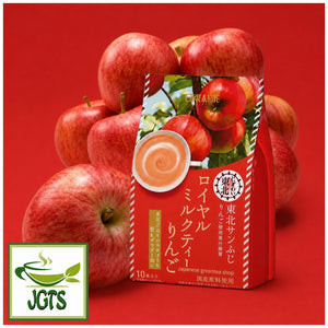 (Nittoh) - Nigiwai Tohoku Royal Milk Tea Apple - 10 Sticks per package
