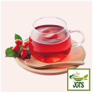 (Nittoh) - Rose Hip Tea - Rose Hip tea in glass