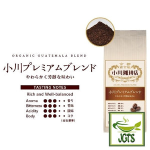 Ogawa - Coffee Shop Premium Ground Coffee - coffee blend flavor chart