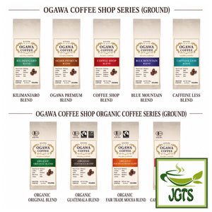 Ogawa Coffee Shop - Fair Trade Mocha Blend Ground Coffee - Ogawa series coffee blends (E)