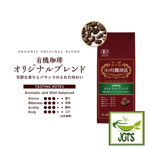 (Ogawa Coffee Shop) Original Organic Blend Coffee Beans - Flavor chart