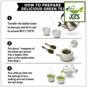 Selected - Uji Sencha Green Tea from Kyoto - Instructions to brew Uji Sencha (E)