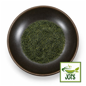 Selected - Uji Sencha Green Tea from Kyoto - Tea leaves in dish