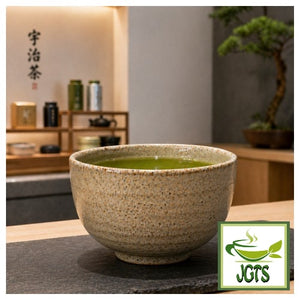 Selected Uji Sencha Green Tea from Kyoto - Cup o0f green tea from Ujio