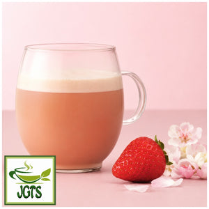Starbucks - Premium Mix Sakura Strawberry Latte - Fresh brewed in cup