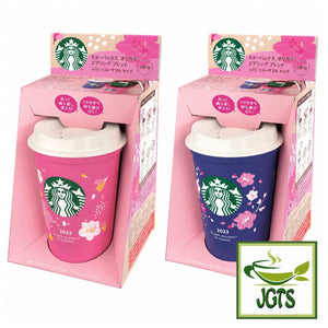 Starbucks Origami Personal Drip Coffee Spring Blend and Cup (1 Pack) - Pink and purple