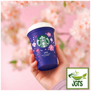 Starbucks Origami Personal Drip Coffee Spring Blend and Cup (1 Pack) - Purple sakura cup