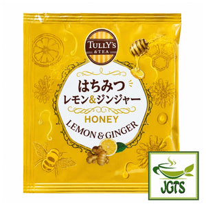 (TULLY'S & TEA) Honey Lemon & Ginger - Individually wrapped teabags