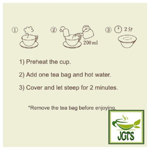 Tea Boutique Yuzu Green Tea (Green Tea with YUZU Citron) - How to brew Yuzu Green Tea