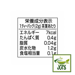 (Tea Boutique) Sweet Sakura Tea (Black tea with Cherry Blossom and Leaf) - Product Nutrition information