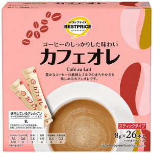 Top Value - Cafe Au Lait Stick Coffee (26 Sticks)