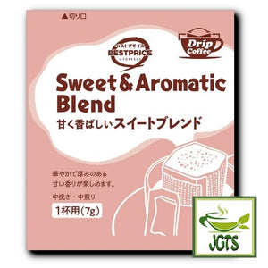 Top Value Sweet Aromatic Mellow Blend Drip Coffee - Individually wrapped coffee filter packets