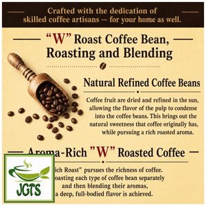 UCC - Artisan's Coffee One-Drip Mild Blend with Mellow Taste - W Roast Coffee Bean Method 2 (E)