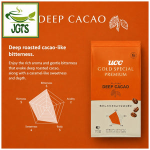 (UCC) - GOLD SPECIAL PREMIUM Ground Coffee Deep Cacao - Flavor chart (E)