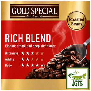 (UCC) . Gold Special "Rich" Blend Coffee Beans - Flavor chart (E)