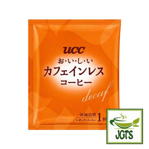 (UCC) . Oishii Caffeine-less Ground Coffee 16 Pack - Individually packaged drip Coffee Packets