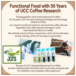 (UCC) &Healthy Delicious Triglyceride Care Ground Coffee - Coffee-derived chlorogenic acids 4 (E)