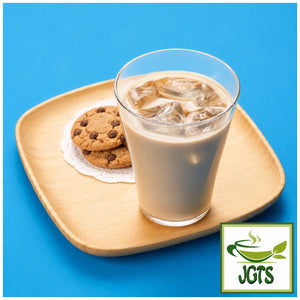 (Wakodo) Milk Shop's Instant Caffeine-less Milk Tea - Brewed cold over ice in a glass