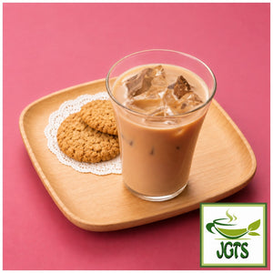 (Wakodo) Milk Shop's Instant Decaffeinated Milk Coffee - Brewed cold in a glass
