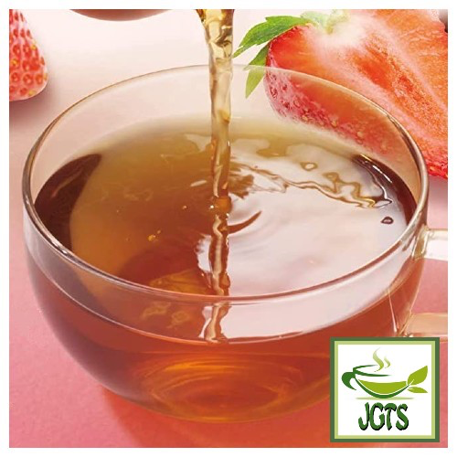 (AGF) Blendy Cafe Latory Mellow Strawberry Tea - Fresh brewed strawberry tea