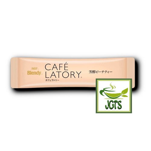 (AGF) Blendy Cafe Latory Peach Tea - individually wrapped stick type
