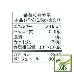 (AGF) Blendy Cafe Latory Peach Tea 7 Sticks Nutrition information