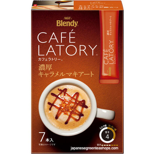 (AGF) Blendy Cafe Latory Rich Caramel Macchiato 7 Sticks