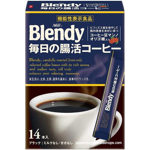 (AGF) Blendy Daily (Intestinal) Blend Instant Coffee Sticks