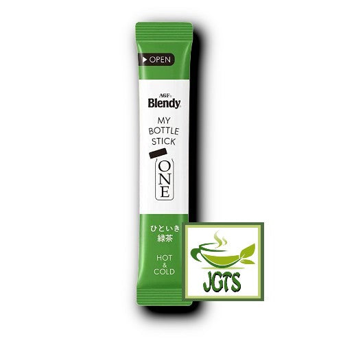 (AGF) Blendy My Bottle Stick One Breath Green Tea - One individual stick type container