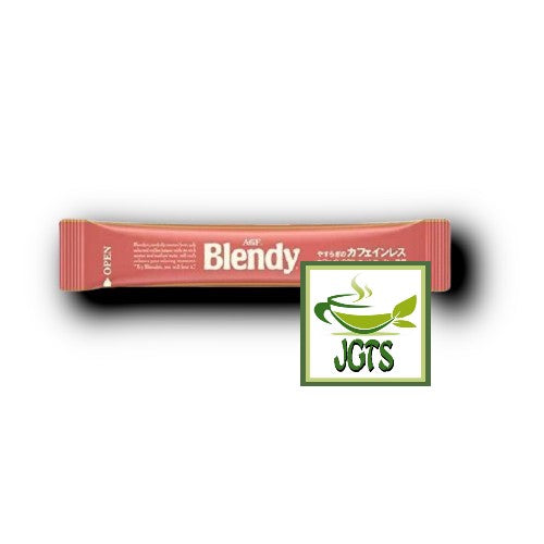 (AGF) Blendy Personal Instant Coffee Relaxing Caffeine-less 7 Sticks (14 grams) Individually wrapped instant coffee sticks