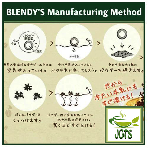 (AGF) Blendy "For Me" Instant Coffee - Blendy's Secret Manufacturing Method