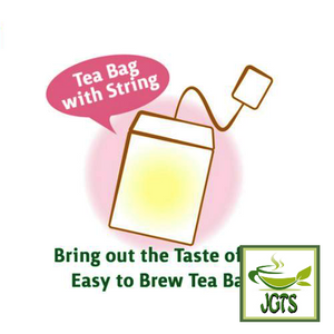 Asamiya Midori No Ocha Green Tea Bags 40 Pack (80 grams) Tea bag with string