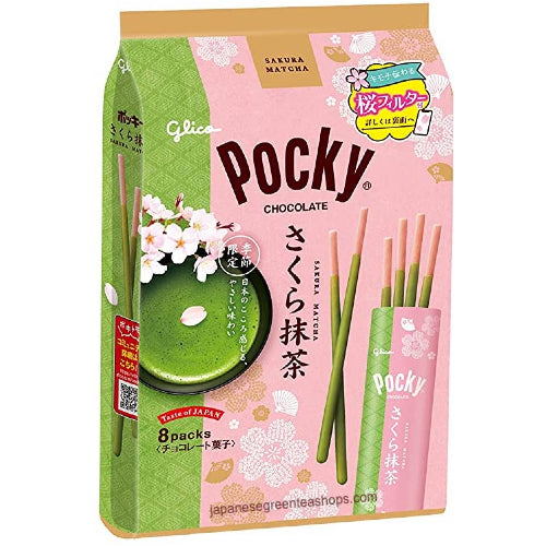 Glico Pocky Sakura Matcha