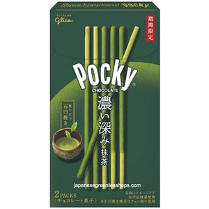 Glico Pocky Deep Matcha