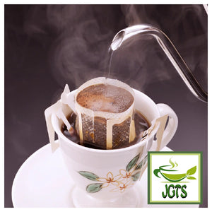 Ogawa Coffee Shop Original Organic Blend Drip Ground Coffee 6 Pack - Drip Brewed in cup