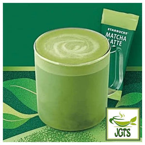 Starbucks Premium Mix Matcha Latte - Brewed in cup with one package