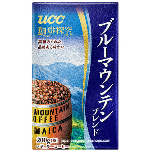 (UCC) Coffee Exploration Blue Mountain Blend Ground Coffee (200 grams)