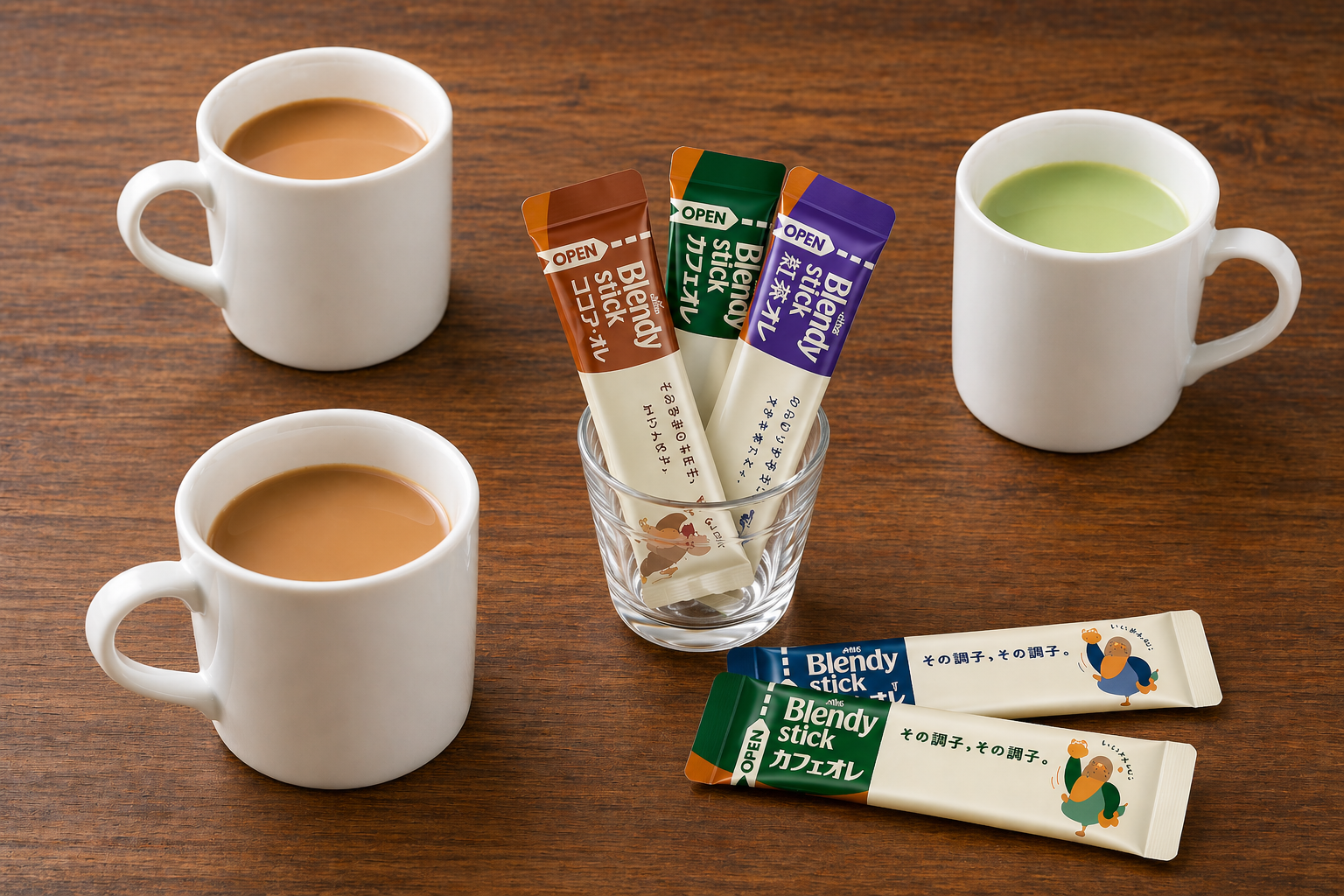 Blendy "Stick" Instant Coffee Collection