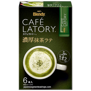 AGF - Blendy Cafe Latory Matcha Latte 6 Sticks