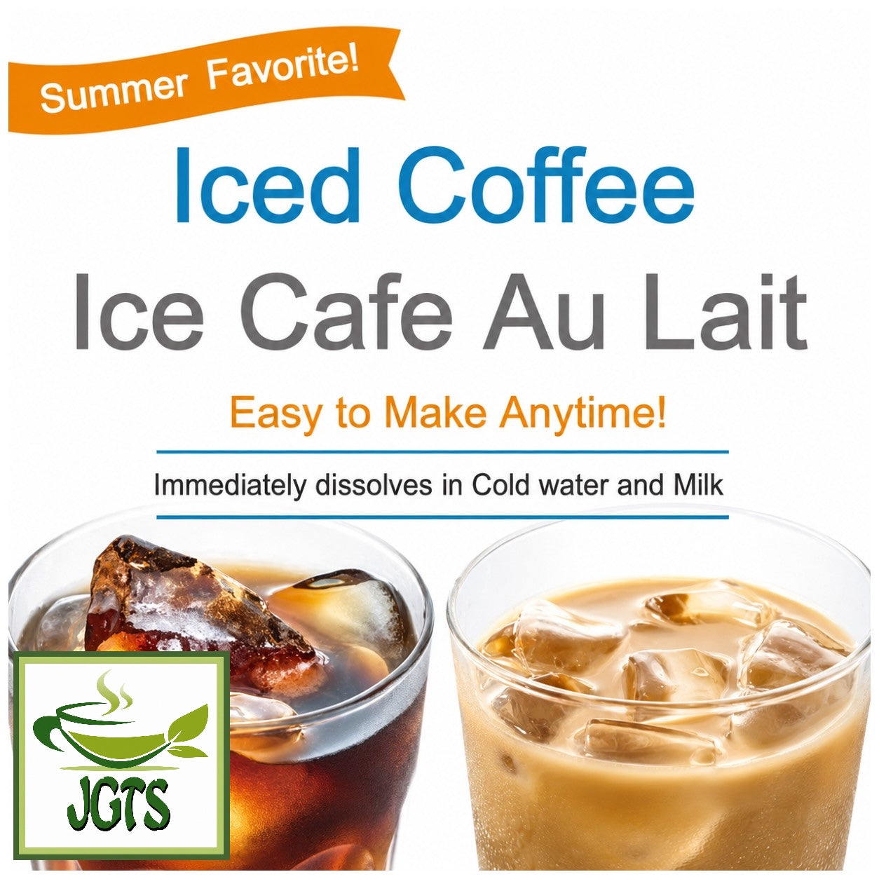 AGF - Blendy "For Me" Instant Coffee - Iced coffee Ice Cafe Au Lait