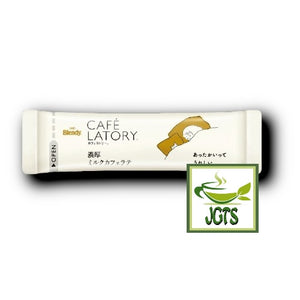 AGF Blendy Cafe Latory Milk Cafe Latte 8 Sticks - One individually wrapped stick