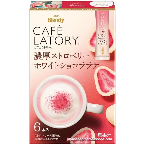 (AGF) Blendy Cafe Latory Rich Strawberry White Chocolate Latte
