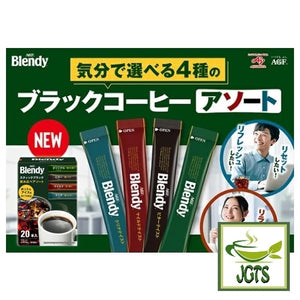 AGF Blendy Stick Black Assortment - Original mild, bitter and clear taste