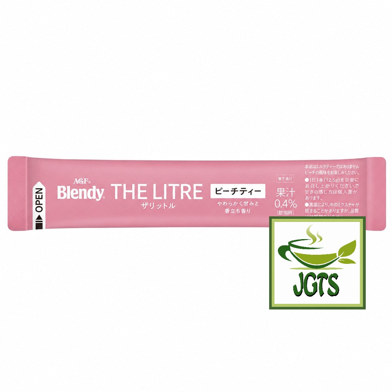 AGF Blendy The Litre Peach Tea - Peach Tea Stick type