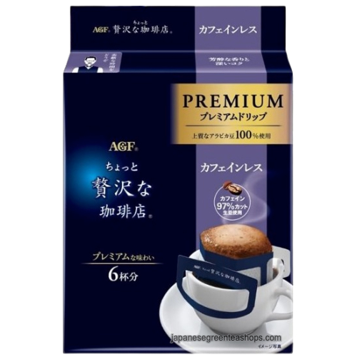 AGF Luxurious Coffee Shop Premium Drip Decaffeinated