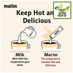 AGF Marim Creaming Coffee Milk 15 Sticks - Keeps warm and delicious taste (Eng)